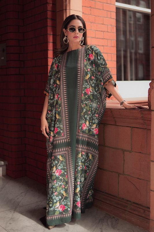 Erum Khan I Kaftan Edit I Flora Flow - Pakistani Designer Dress - by Erum Khan - Type : Ladies Clothes - 100% Original at Saira Sultan