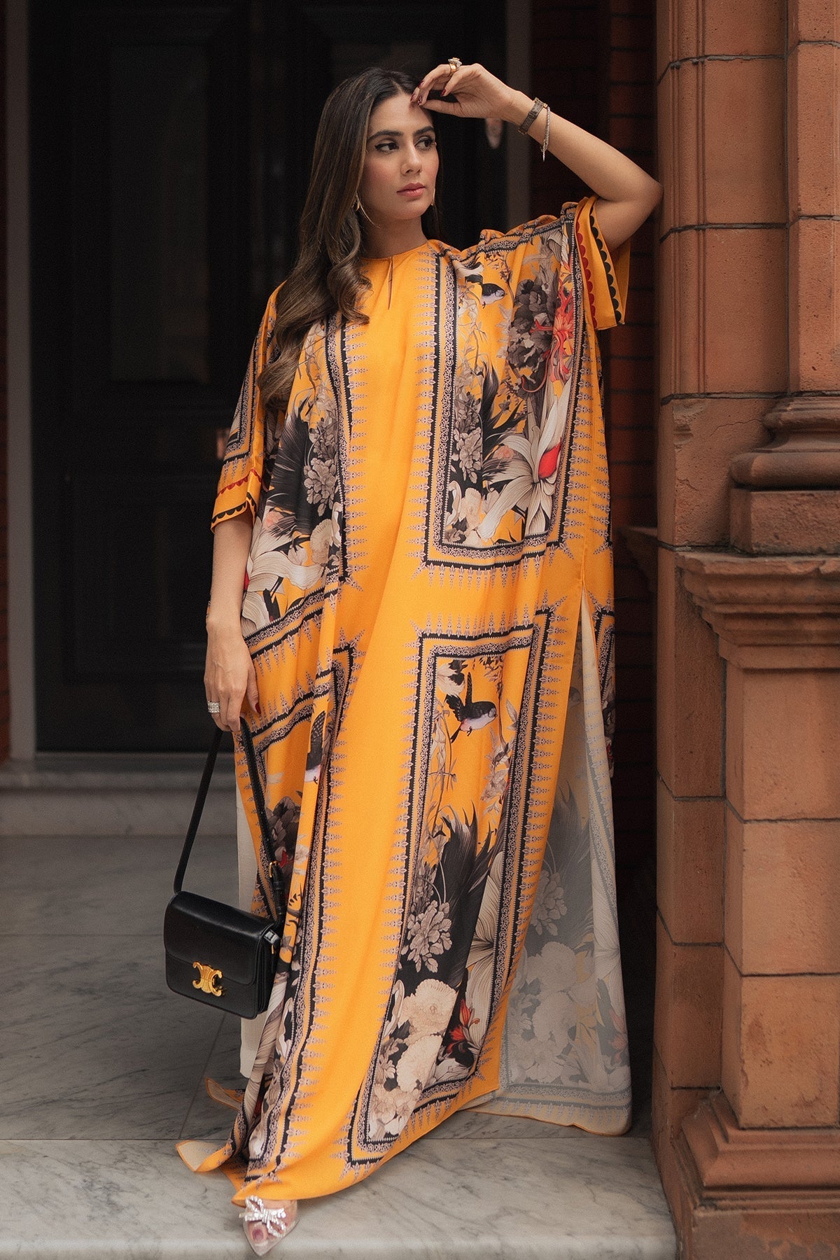 Erum Khan I Kaftan Edit I Halo Haze - Pakistani Designer Dress - by Erum Khan - Type : Ladies Clothes - 100% Original at Saira Sultan