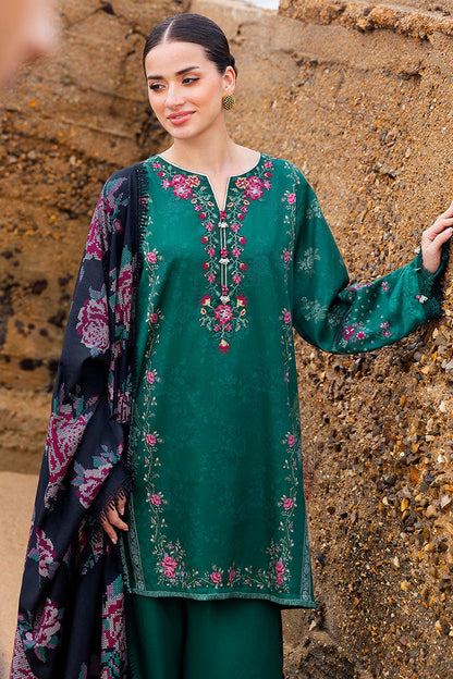 Cross Stitch | Cotton Satin 25 | GARLAND WHISPER - Pakistani Designer Dress - by Cross Stitch - Type : Ladies Clothes - 100% Original at Saira Sultan