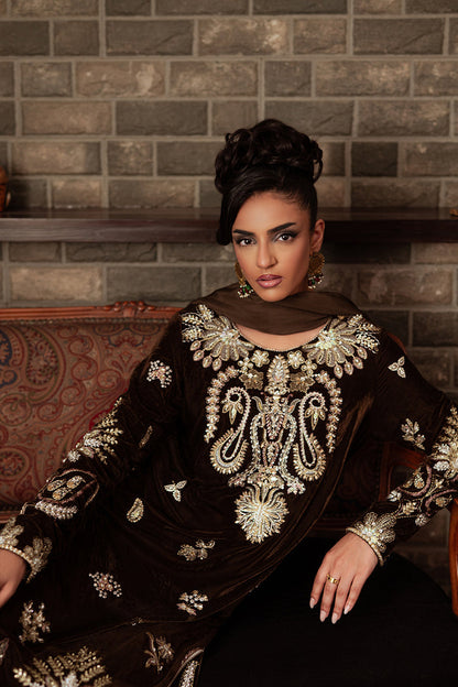 Saira Rizwan | Velvet Pret 25 | GURR-SRVP25-09 by Saira Rizwan - Designer Dress - Type : Ladies Clothes - Available at Saira Sultan - 100% Original 