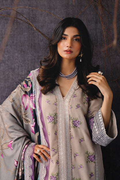 Saira Rizwan | Winter 2024 | REVE-SRW24-06 S Gray Khaddar