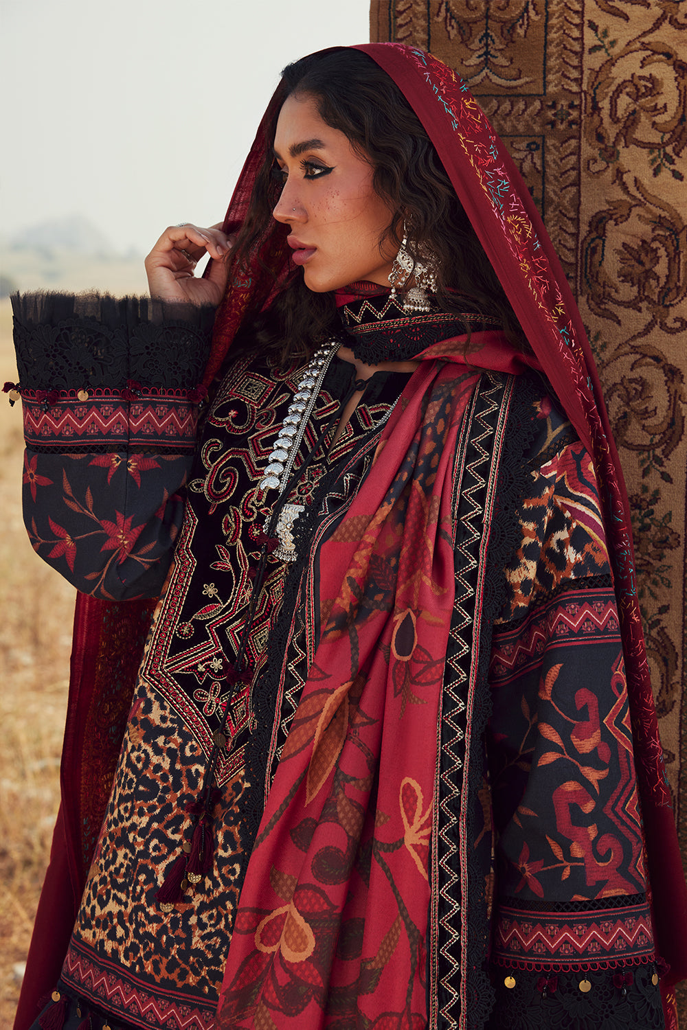 Saira Rizwan | Winter Khaddar 25 | NAZ-SRW25-09 by Saira Rizwan - Designer Dress  - Type : Ladies Clothes - Available at Saira Sultan - 100% Original 