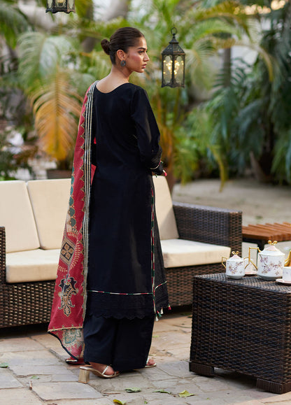 Bin Ilyas | Carnival Summer Edit 25 | Solene S Black Lawn