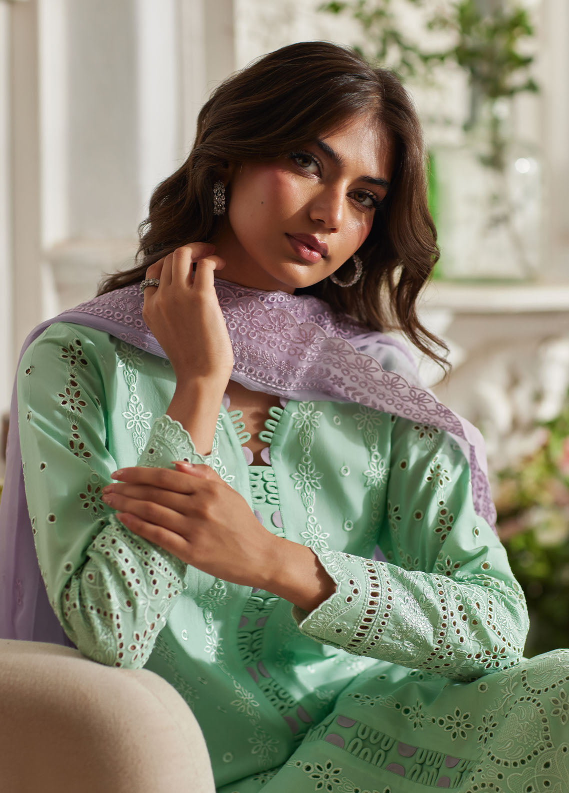 Bin Ilyas | Carnival Summer Edit 25 | Alira XL Pistachio Lawn