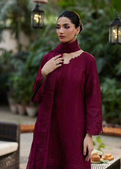 Bin Ilyas | Carnival Summer Edit 25 | Reina L Burgundy Lawn