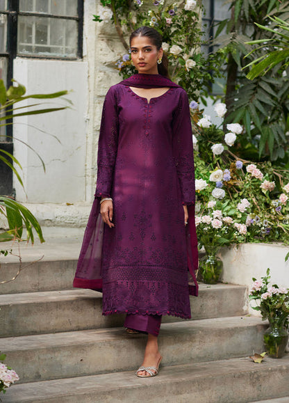 Bin Ilyas | Carnival Summer Edit 25 | Amora XS Dark Purple Lawn