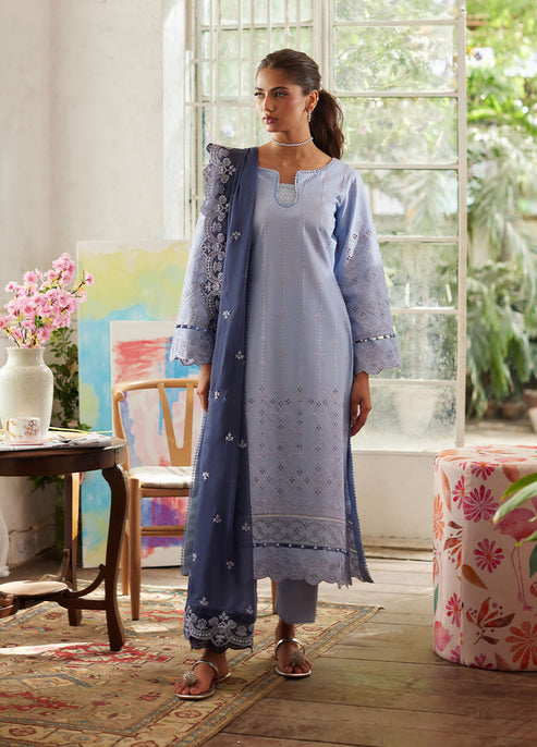 Bin Ilyas | Carnival Summer Edit 25 | Zorya XS Light Lavender Lawn
