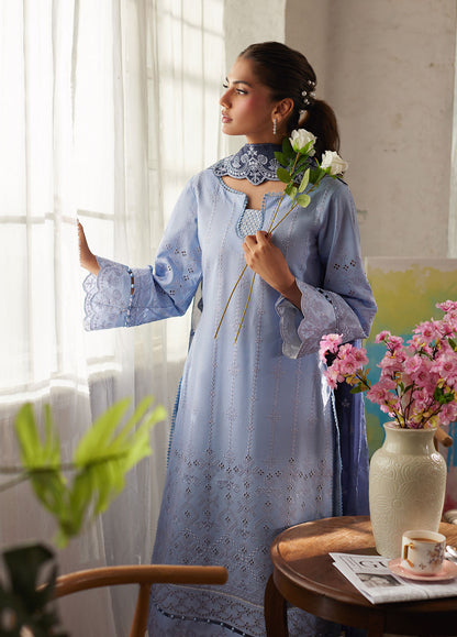 Bin Ilyas | Carnival Summer Edit 25 | Zorya XL Light Lavender Lawn