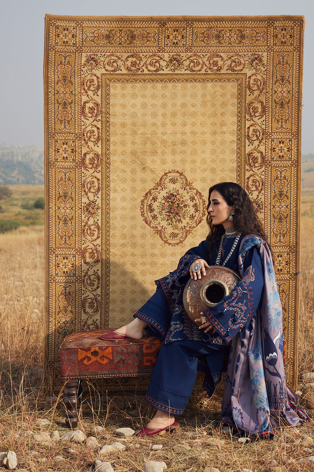 Saira Rizwan | Winter Khaddar 25 | MAHRUKH-SRW25-08 by Saira Rizwan - Designer Dress  - Type : Ladies Clothes - Available at Saira Sultan - 100% Original 