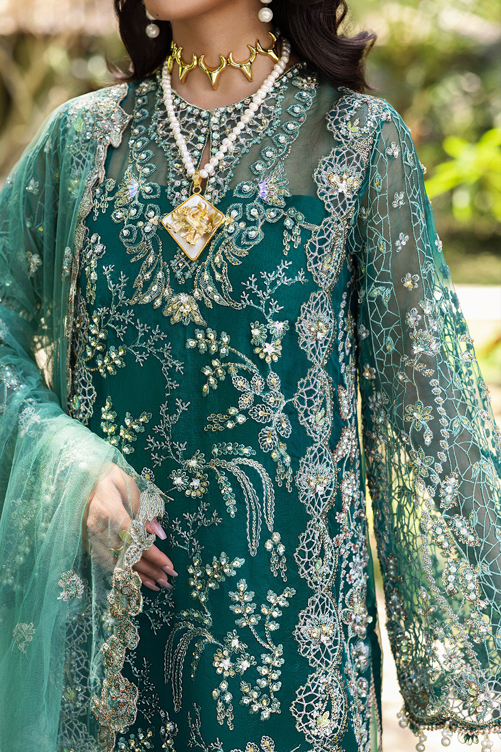 Saira Rizwan | Wedding 2025 | KIANA-SRF25-04 - Pakistani Designer Dress - by Saira Rizwan - Type : Ladies Clothes - 100% Original at Saira Sultan