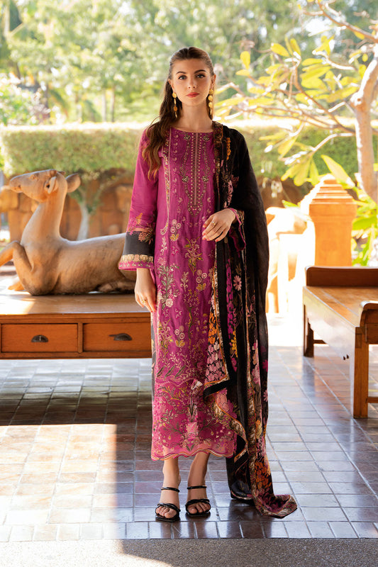 Ramsha | Ghazal Luxury Lawn | G-311 XS Magenta Lawn