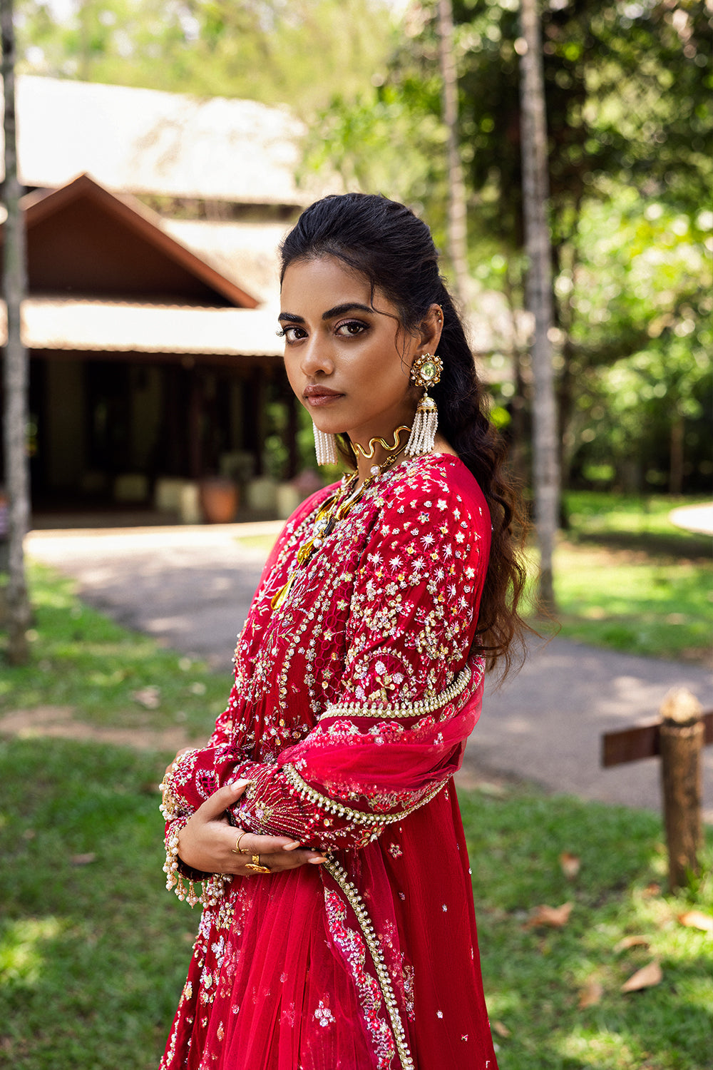 Saira Rizwan | Wedding 2025 | GOLNAR-SRF25-01 - Pakistani Designer Dress - by Saira Rizwan - Type : Ladies Clothes - 100% Original at Saira Sultan