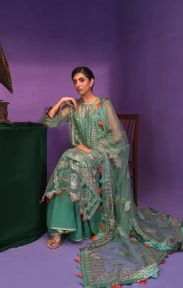 Gisele | Zarish Festive Collection 23 | Nazo - Pakistani Designer Dress - by Gisele | Type: Formal - 100% Original at Saira Sultan