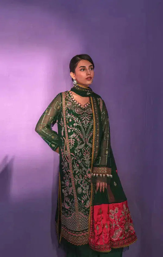 Gisele | Zarish Festive Collection 23 | Zaitoon - Pakistani Designer Dress - by Gisele | Type: Formal - 100% Original at Saira Sultan
