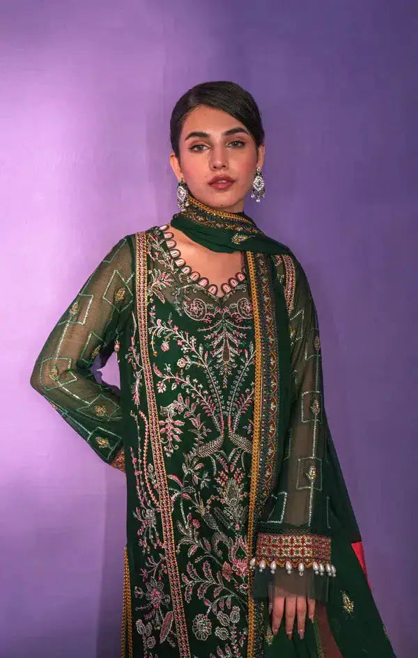 Gisele | Zarish Festive Collection 23 | Zaitoon - Pakistani Designer Dress - by Gisele | Type: Formal - 100% Original at Saira Sultan