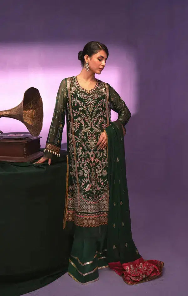 Gisele | Zarish Festive Collection 23 | Zaitoon - Pakistani Designer Dress - by Gisele | Type: Formal - 100% Original at Saira Sultan