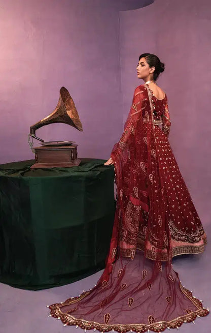 Gisele | Zarish Festive Collection 23 | Lalzari - Pakistani Designer Dress - by Gisele | Type: Bridal - 100% Original at Saira Sultan