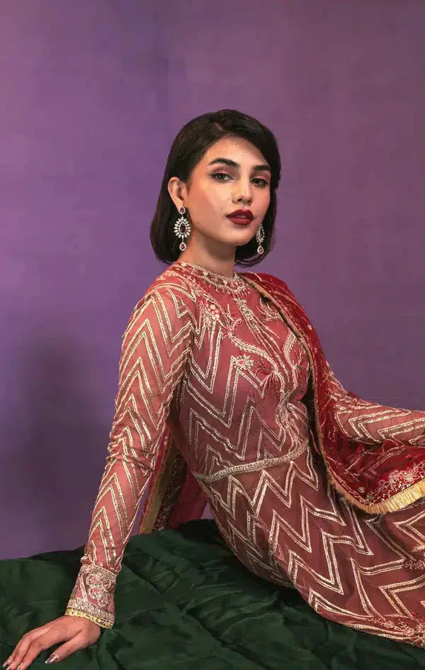 Gisele | Zarish Festive Collection 23 | Serina - Pakistani Designer Dress - by Gisele | Type: Bridal - 100% Original at Saira Sultan
