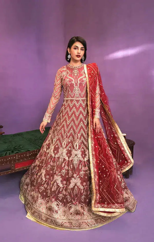 Gisele | Zarish Festive Collection 23 | Serina - Pakistani Designer Dress - by Gisele | Type: Bridal - 100% Original at Saira Sultan