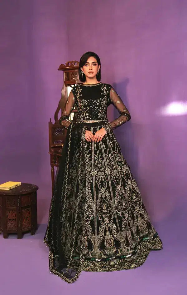 Gisele | Zarish Festive Collection 23 | Khaista - Pakistani Designer Dress - by Gisele | Type: Bridal - 100% Original at Saira Sultan