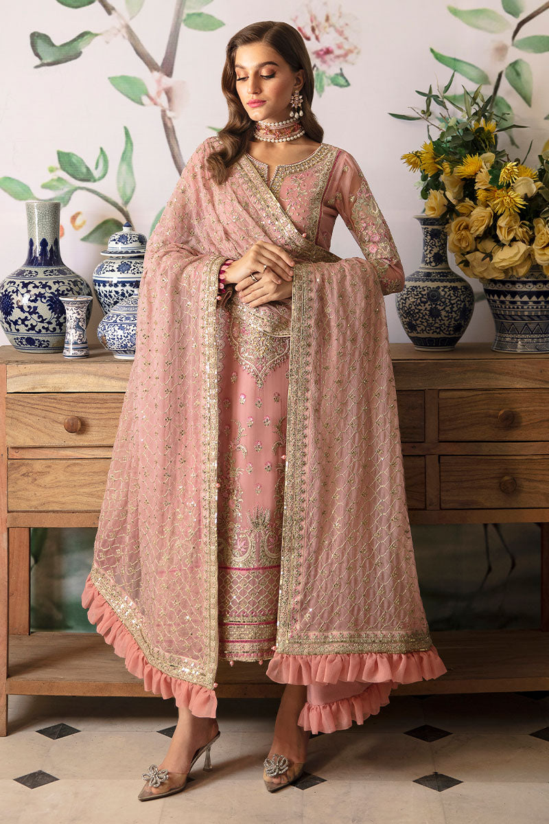 Gulaal | Embroidered Chiffon 24 | Viviana - Pakistani Designer Dress - by Gulaal | Type: Formal - 100% Original at Saira Sultan