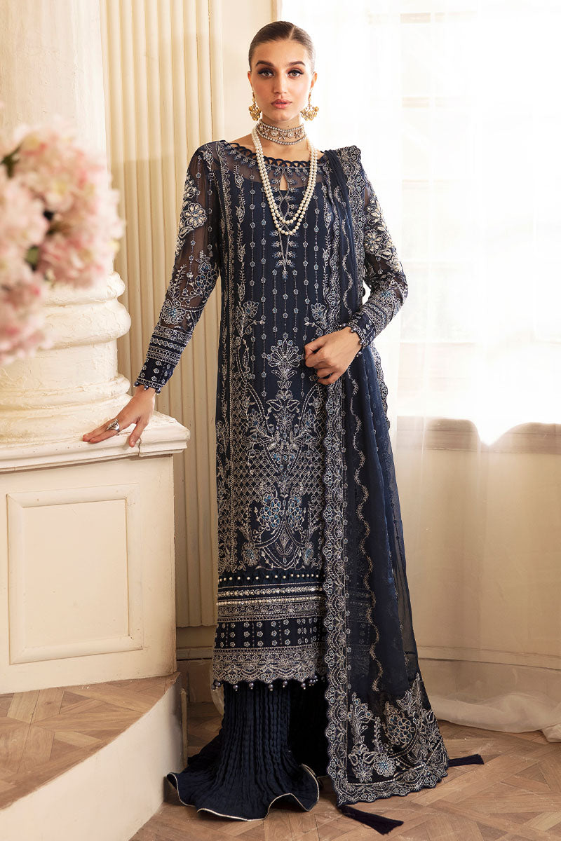 Gulaal | Embroidered Chiffon 24 | Evara - Pakistani Designer Dress - by Gulaal | Type: Formal - 100% Original at Saira Sultan