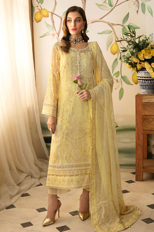 Gulaal | Embroidered Chiffon 24 | Estrella - Pakistani Designer Dress - by Gulaal | Type: Formal - 100% Original at Saira Sultan