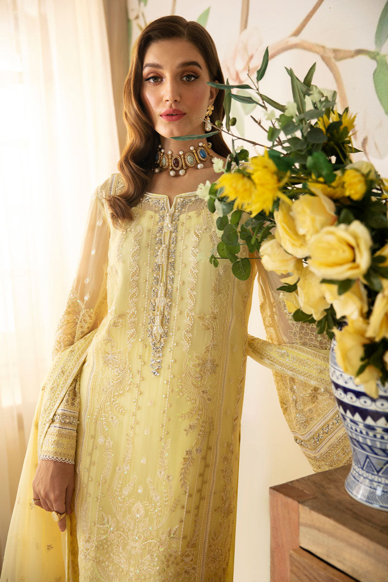 Gulaal | Embroidered Chiffon 24 | Estrella - Pakistani Designer Dress - by Gulaal | Type: Formal - 100% Original at Saira Sultan