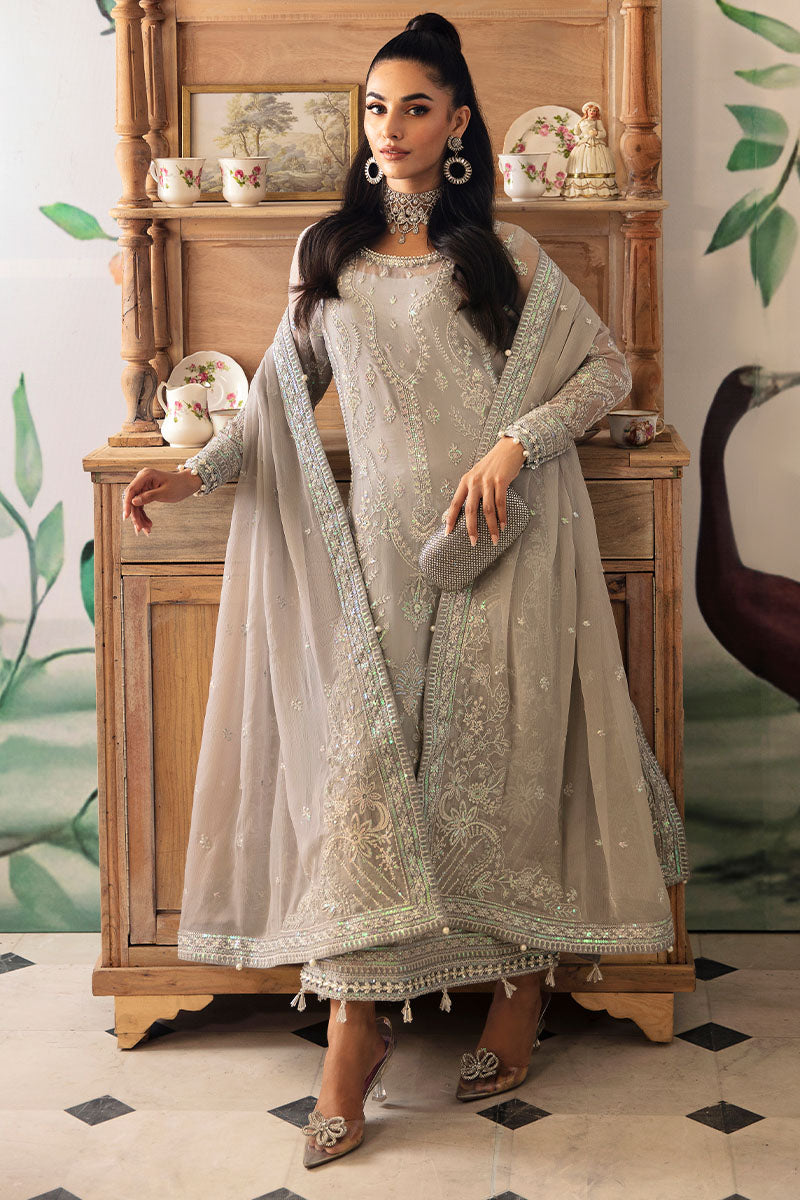 Gulaal | Embroidered Chiffon 24 | Aubrey - Pakistani Designer Dress - by Gulaal | Type: Formal - 100% Original at Saira Sultan