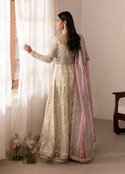Gulaal | Reverie Embroidered Chiffon | CHIRAGH S Pale Yellow Chiffon