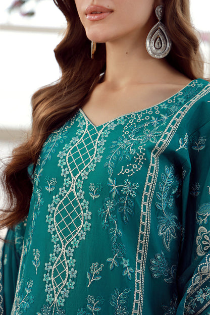 Gulaal | Festive Pret | Ariana M Emerald Green Lawn