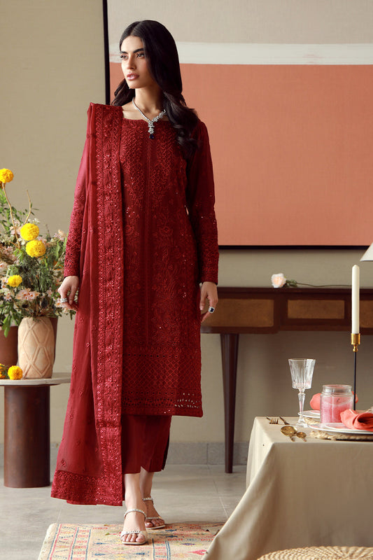 Gulaal | Festive Pret | Ella XS Haute Red Lawn