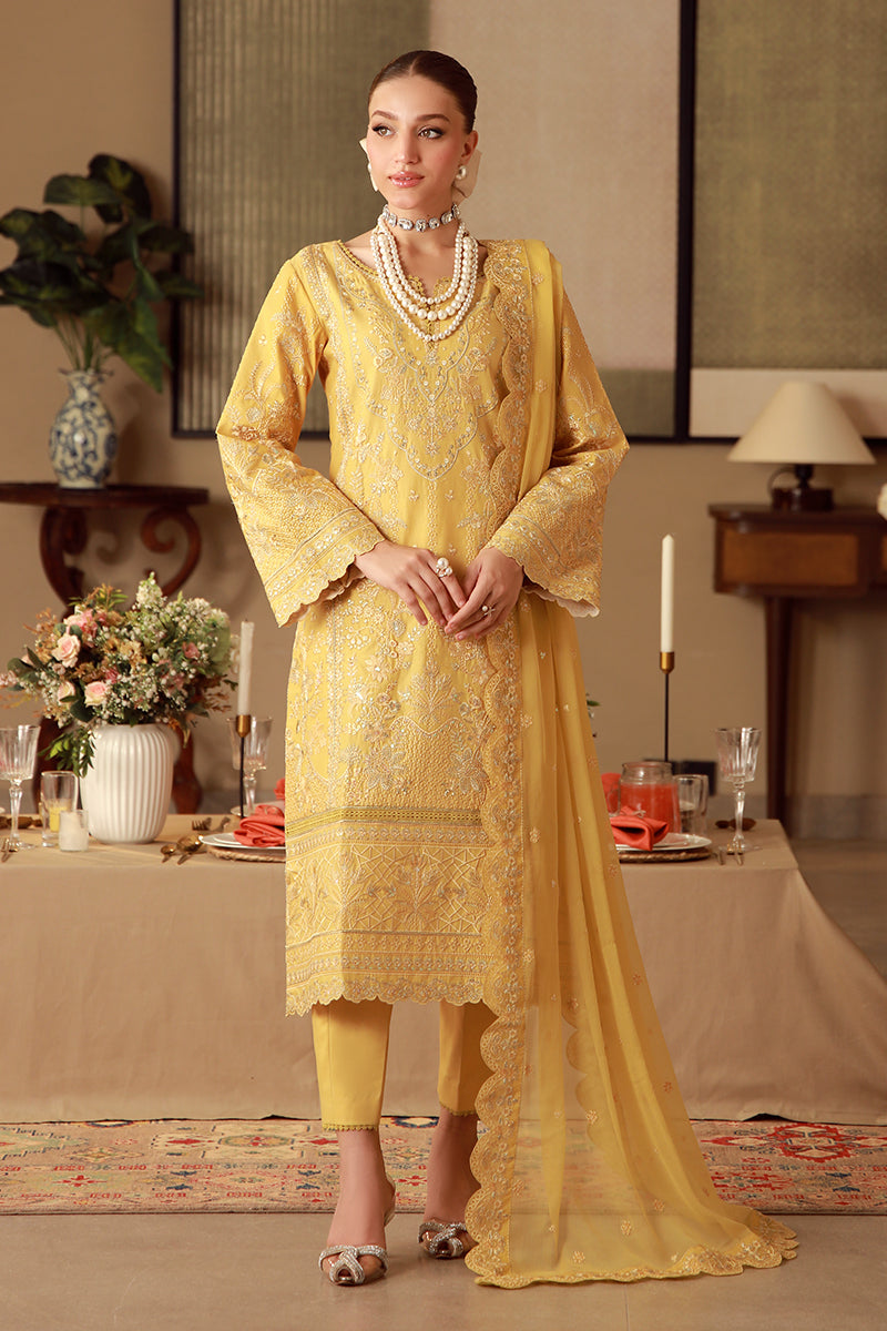 Gulaal | Festive Pret | Ura XS Yellow Lawn