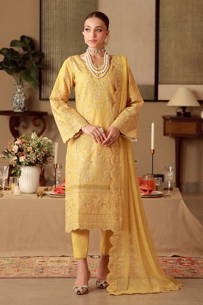 Gulaal | Festive Pret | Ura XS Yellow Lawn