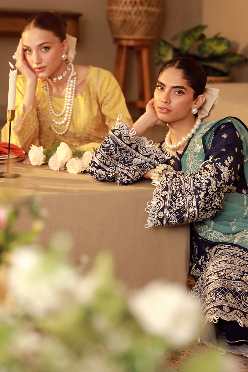 Gulaal | Festive Pret | Ura L Yellow Lawn