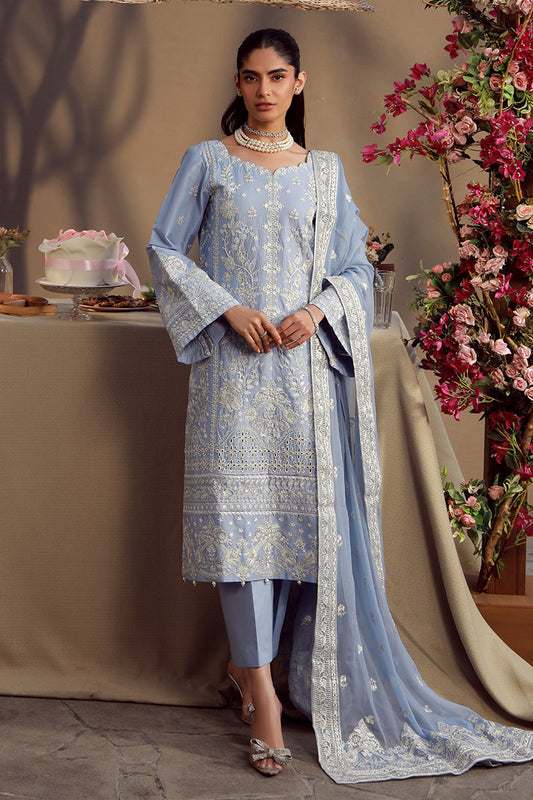 Gulaal | Festive Pret | Nehal XS Periwinkle Lawn