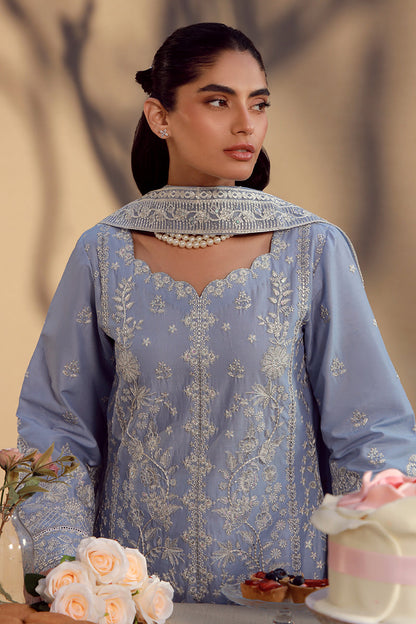 Gulaal | Festive Pret | Nehal M Periwinkle Lawn