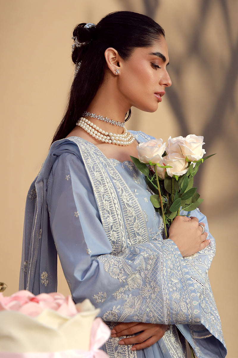 Gulaal | Festive Pret | Nehal L Periwinkle Lawn