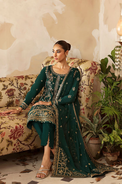 Gulaal | Shehrnaaz Raw Silk | Parizay - Pakistani Designer Dress - by Gulaal | Type: Ladies Clothes - 100% Original at Saira Sultan