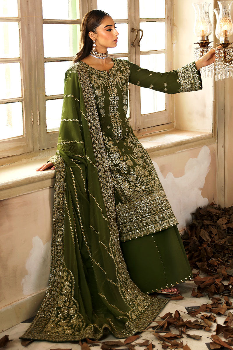 Gulaal | Shehrnaaz Raw Silk | Sohina - Pakistani Designer Dress - by Gulaal | Type: Ladies Clothes - 100% Original at Saira Sultan