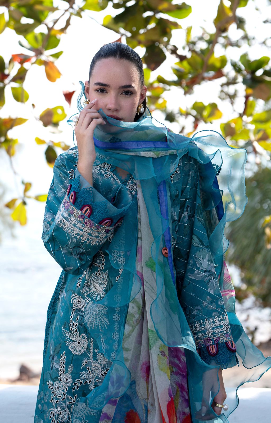 AJR Couture | Printakari Lawn 25 | Glory M Zinc Lawn