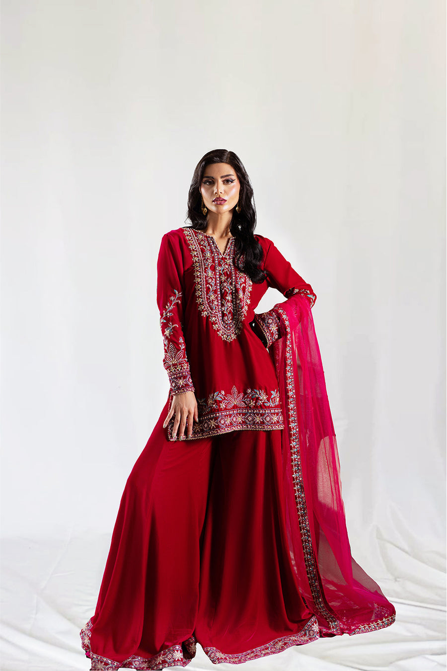 Saira Rizwan | Velvet Pret 25 | SHIREEN-SRVP25-04 by Saira Rizwan - Designer Dress - Type : Ladies Clothes - Available at Saira Sultan - 100% Original 