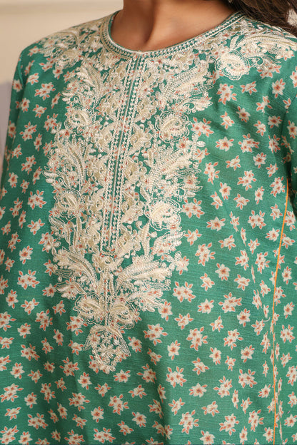 Zellbury Girls | 1 Piece Viscose | Embroidered Kurta - 1701