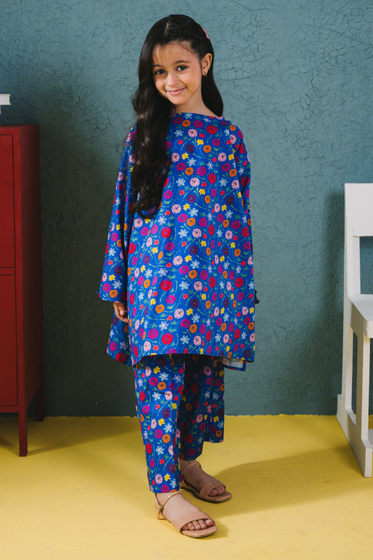 Zellbury Girls | 2 Piece Cambric | Kurta Trouser - 2660