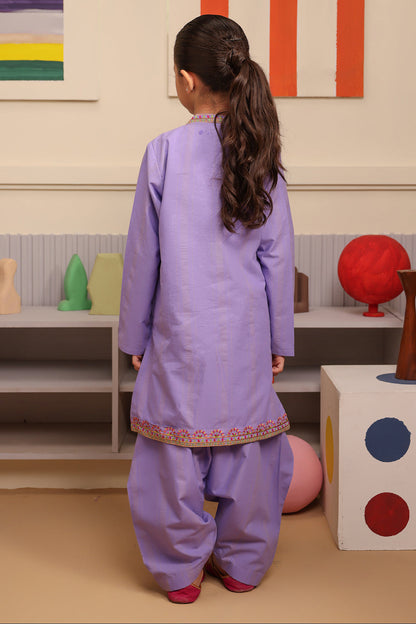 Zellbury Girls | 2 Piece Lawn | Embroidered Kurta Trouser - 2662
