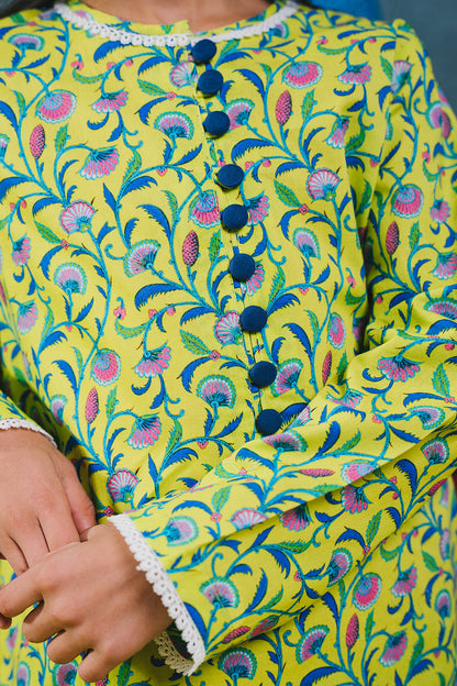 Zellbury Girls | 2 Piece Cambric | Kurta Trouser - 2679