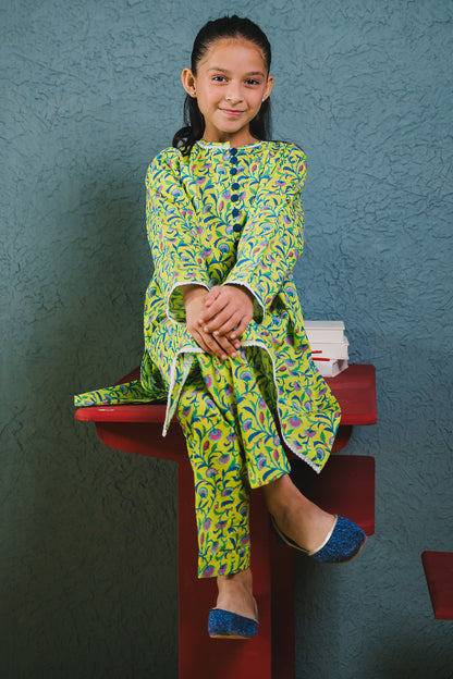 Zellbury Girls | 2 Piece Cambric | Kurta Trouser - 2679