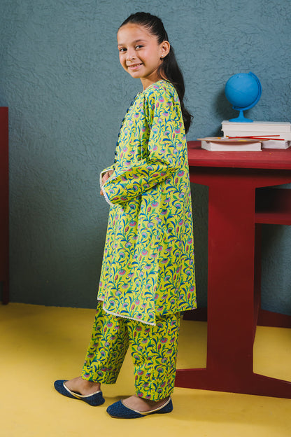 Zellbury Girls | 2 Piece Cambric | Kurta Trouser - 2679