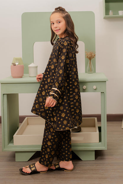 Zellbury Girls | 2 Piece Jacquard | Kurta Trouser - 2697