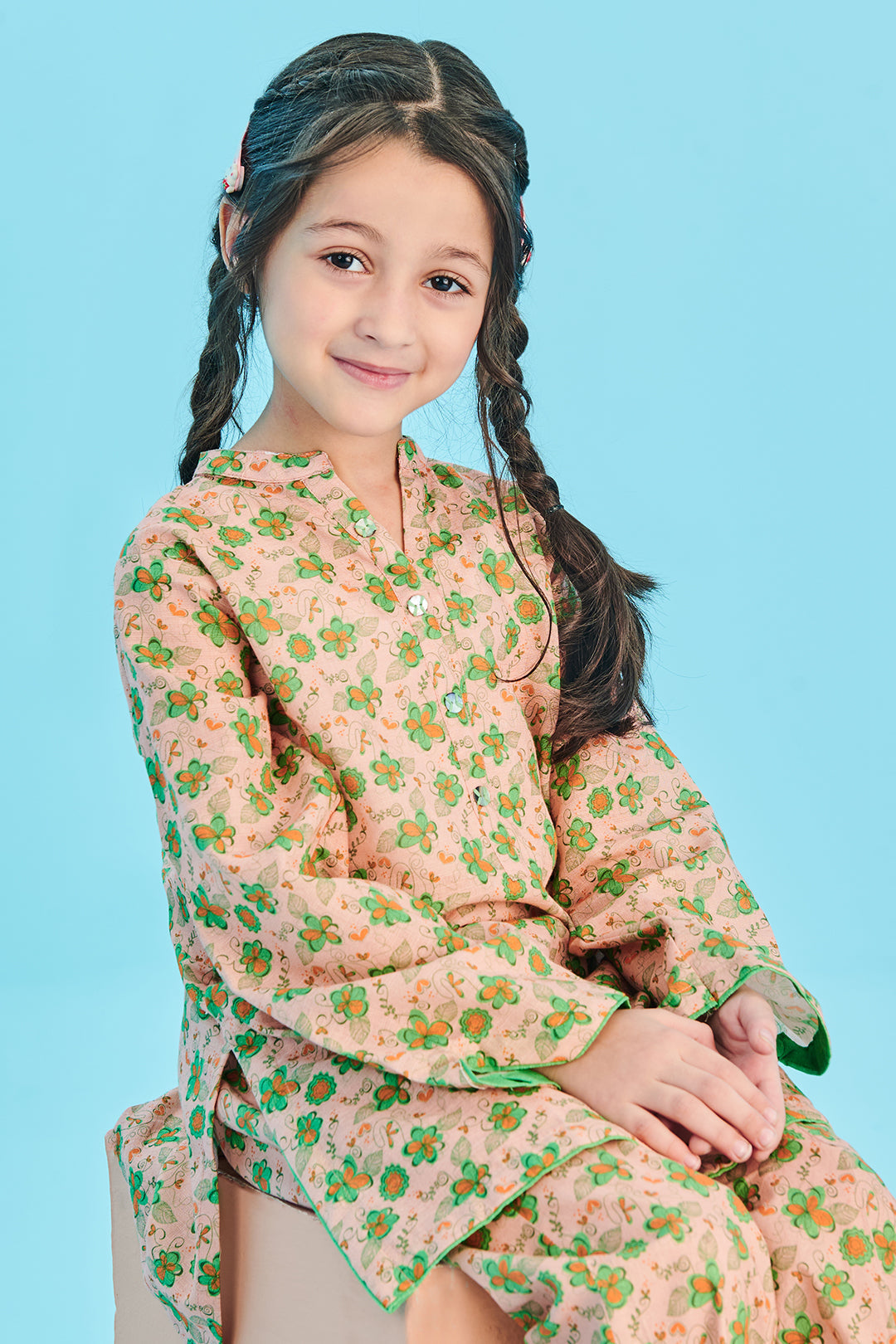 Zellbury Girls | 2 Piece Viscose | Kurta Trouser - 2702